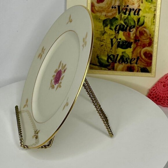 Vintage Rhodora by Lenox Salad/Dessert Plate - Picture 3 of 7